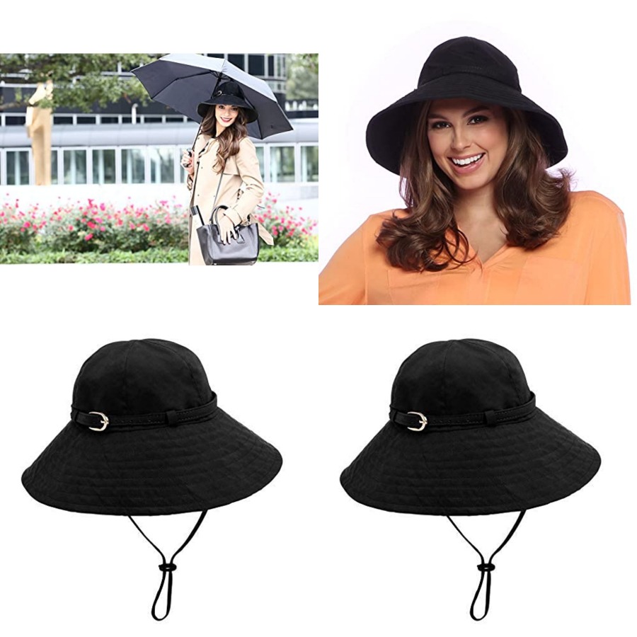 Bucket Hat Women - VINRELLA Yağmur ve Güneş Şapkası, Kadınlar