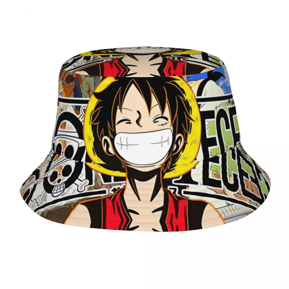 Bucket Hat Women - O-one-piece-e Onepieces Luffy'nin Kadınlar için Kova