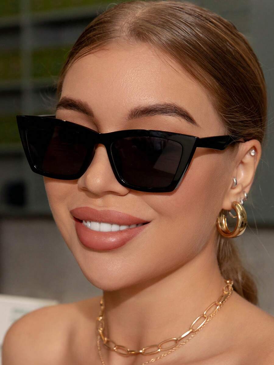 Women'S Fashion Eyeglass Frames - Vintage Kedi Gözü Plastik Çerçeveli Moda