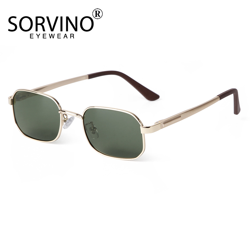 Women'S Zara Fashion Brand - SORVINO Moda Küçük Dikdörtgen Güneş Gözlüğü