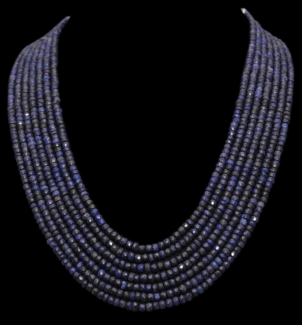 Women Fashion Jaipur - Gehna Jaipur 7 Katmanlı Afrika Safir