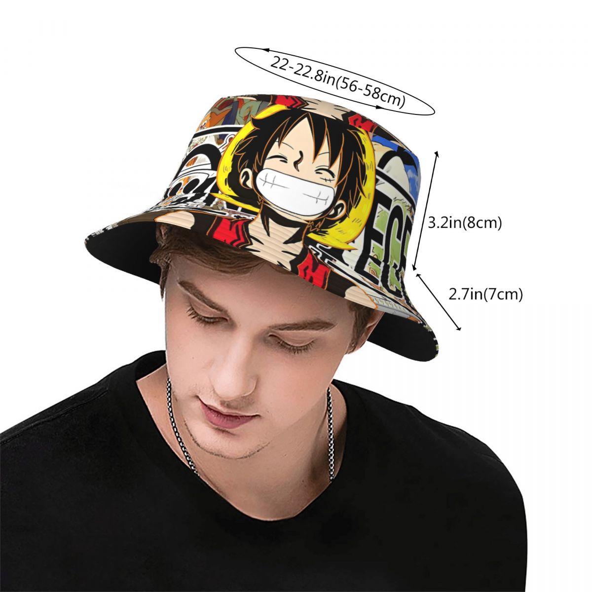 O-one-piece-e Onepieces Luffy' - Bucket Hat Women incelemesi ve fiyatı