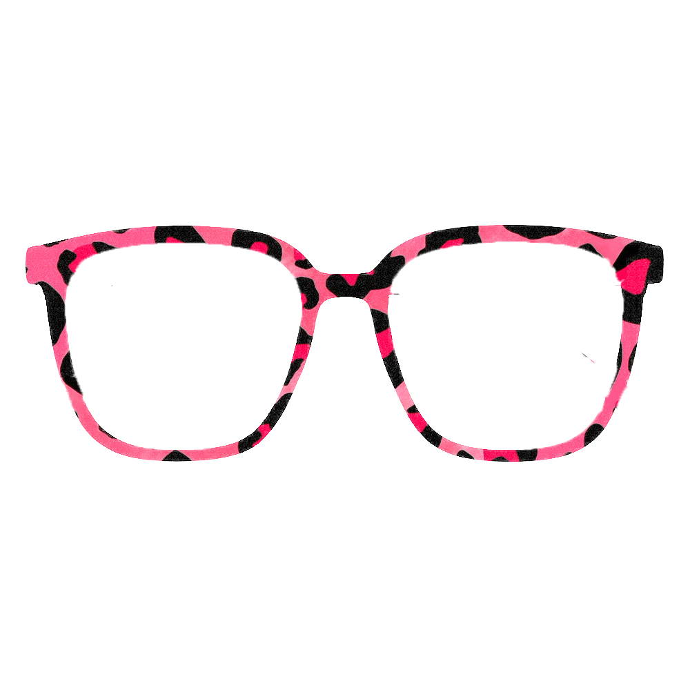 Trendy Gökkuşağı Leopar Baskı  - Women'S Fashion Eyeglass Frames incelemesi ve fiyatı