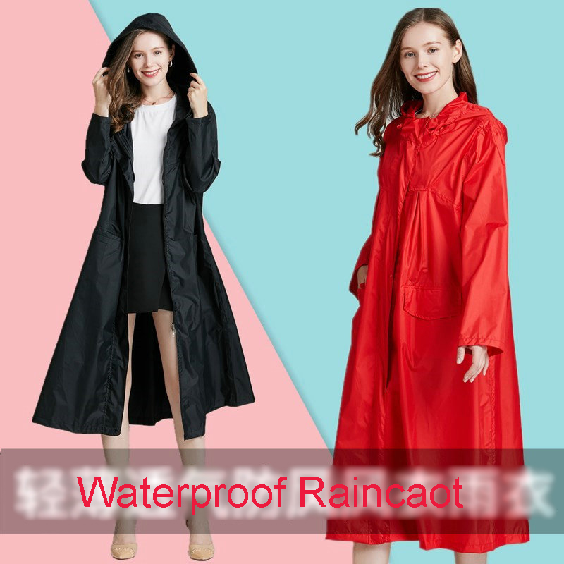 Kadın Hafif Kırmızı Siyah Nefe - Women'S Fashion Rain Jacket incelemesi ve fiyatı