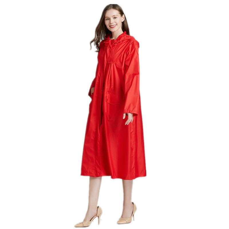 Kadın Hafif Kırmızı Siyah Nefe - Women'S Fashion Rain Jacket incelemesi ve fiyatı