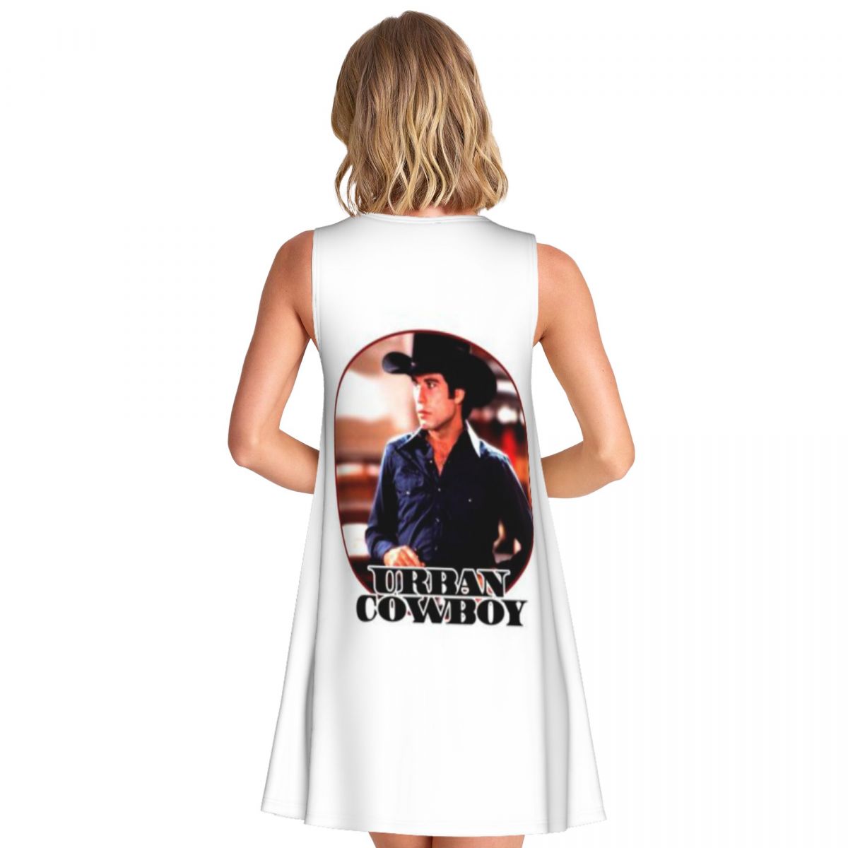 Urban Cowboy Vintage Image Kad - Women'S Fashion Dresses Images incelemesi ve fiyatı