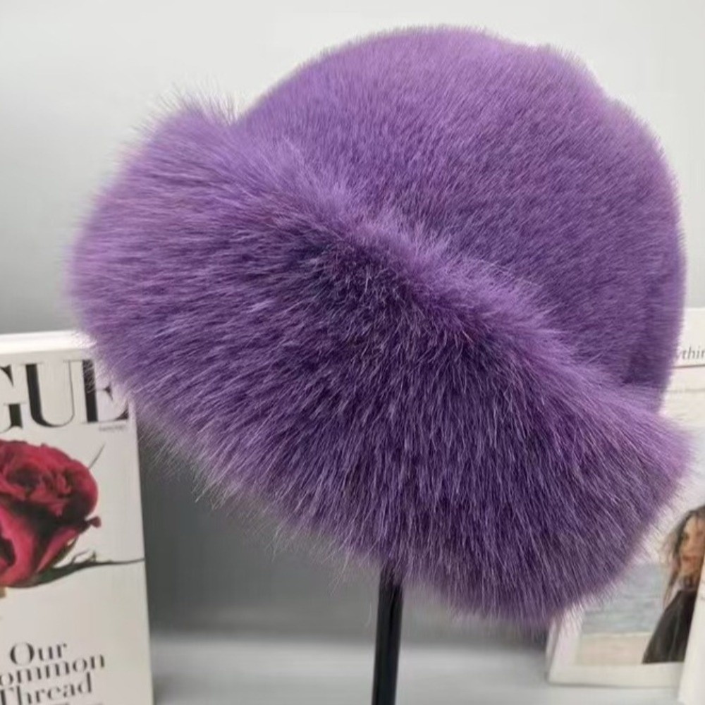 Moda Şapkaları Tüylü Kışlık Şa - Bucket Hat Women incelemesi ve fiyatı