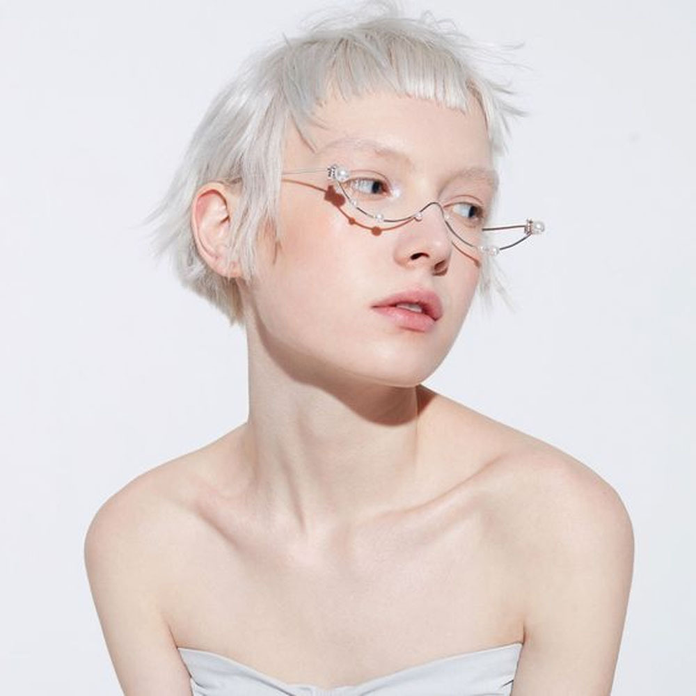 Stonefans taklit inci gözlük ç - Women'S Fashion Eyeglass Frames incelemesi ve fiyatı